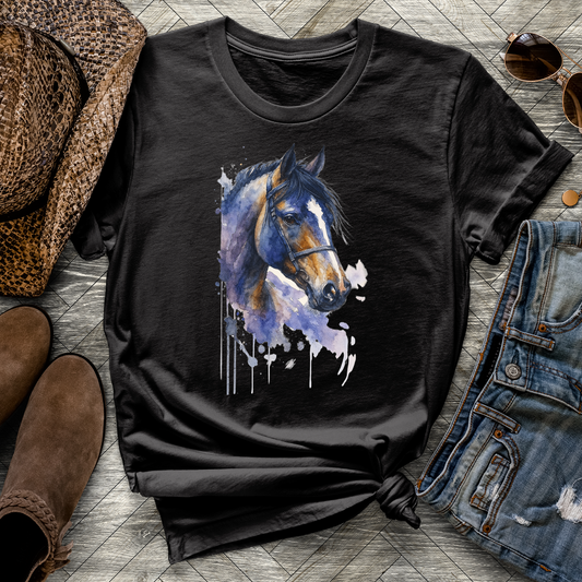 Watercolor Horse Tee