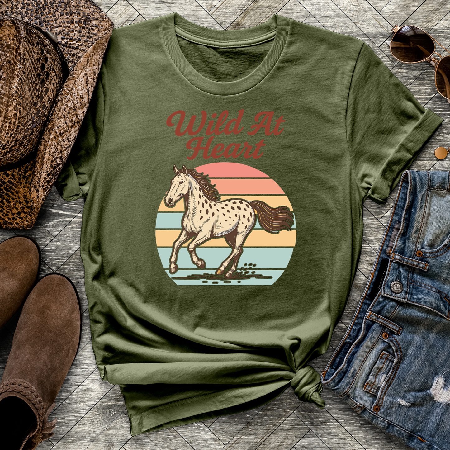 Wild At Heart Vintage Tee