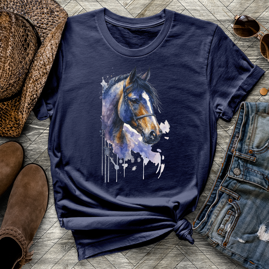 Watercolor Horse Tee