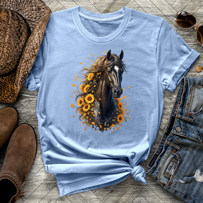 Sunflower Horse Tee