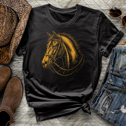 Etched Horse Tee