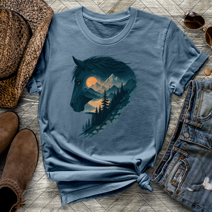 Alpine Spirit Horse Tee