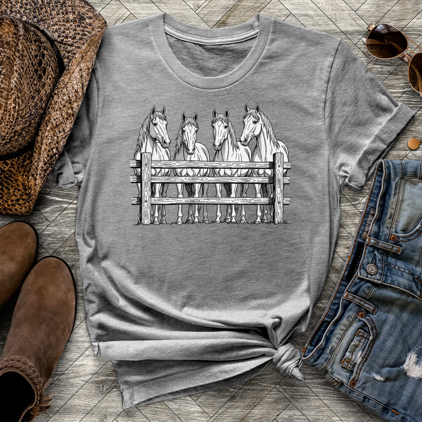 Horse Friends Tee