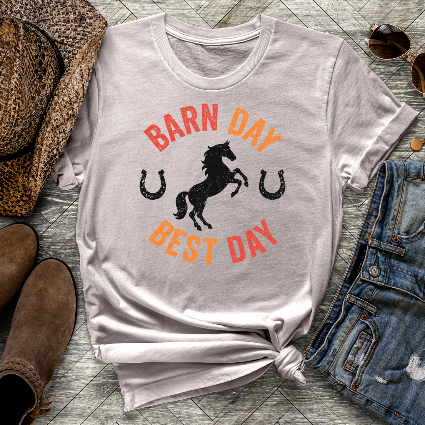 Barn Day Best Day Tee