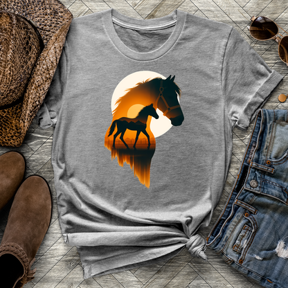 Golden Horizon Horse Tee