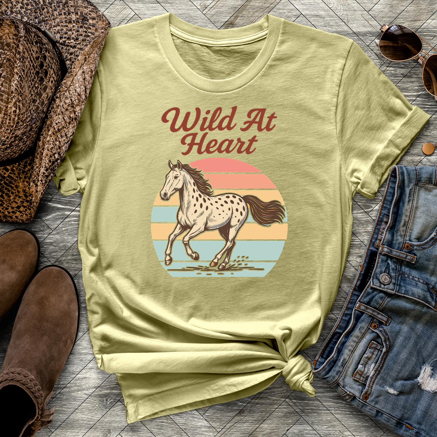 Wild At Heart Vintage Tee
