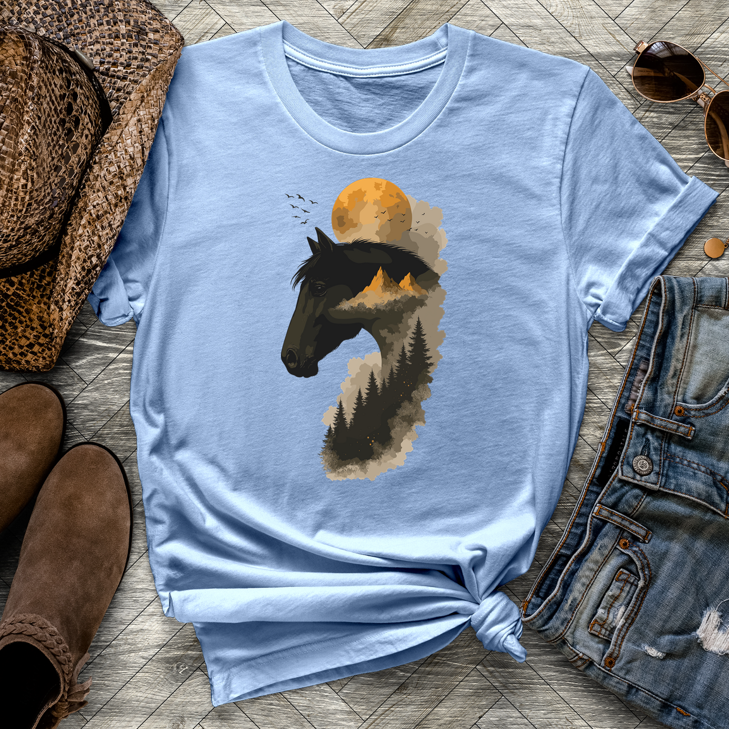 Looming Moon Horse Tee
