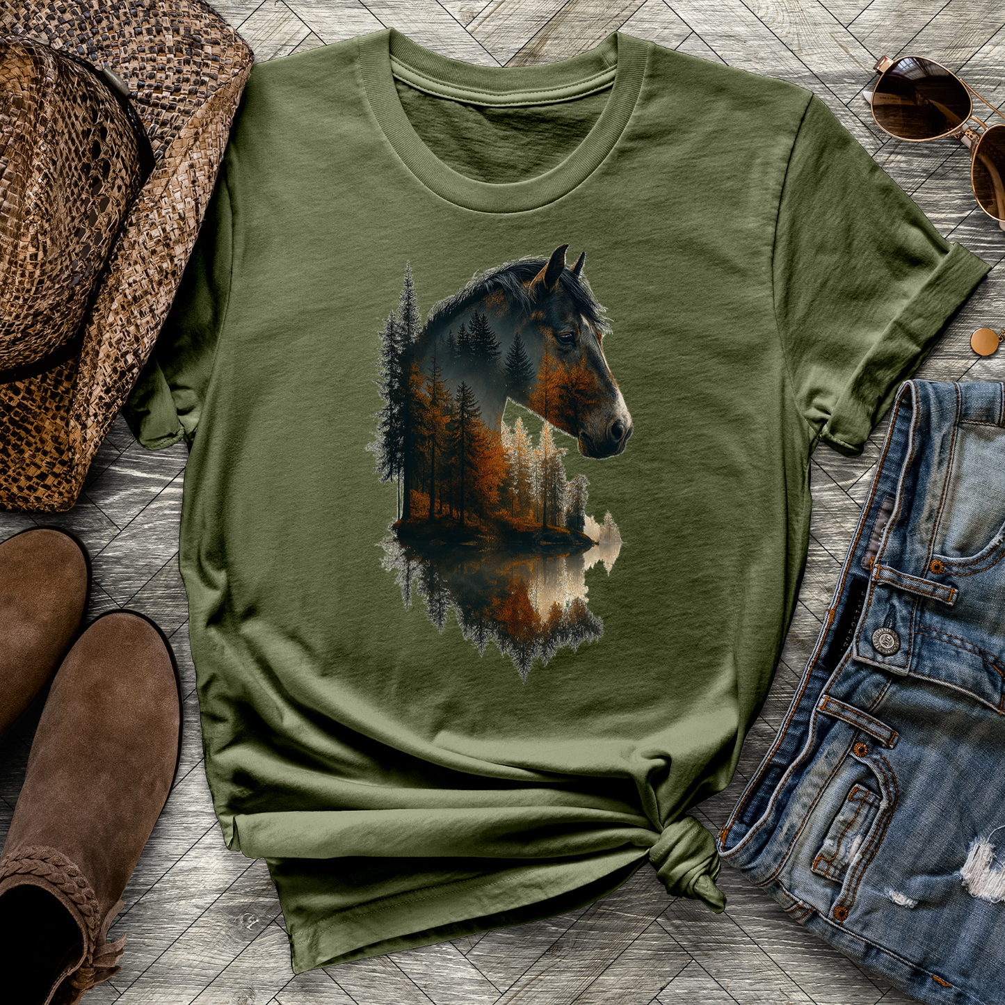 Horse With Nature Tee