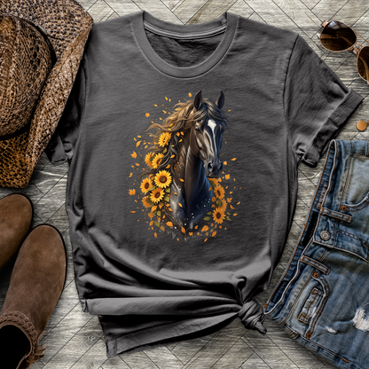 Sunflower Horse Tee