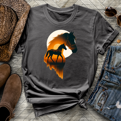 Golden Horizon Horse Tee