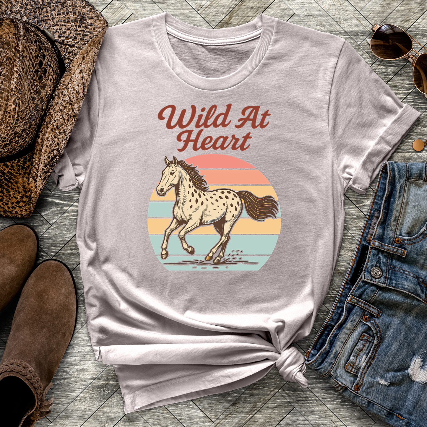 Wild At Heart Vintage Tee
