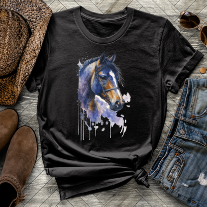 Watercolor Horse Tee