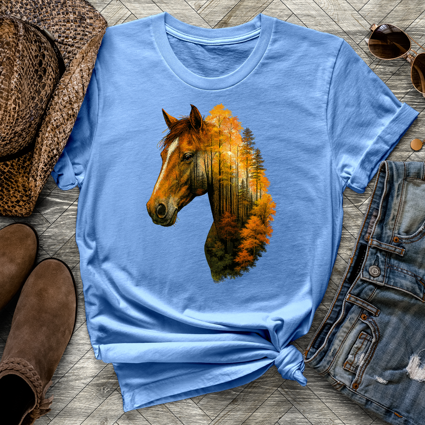 Autumn Mustang Tee
