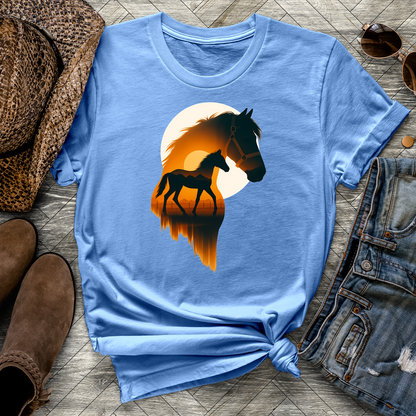 Golden Horizon Horse Tee