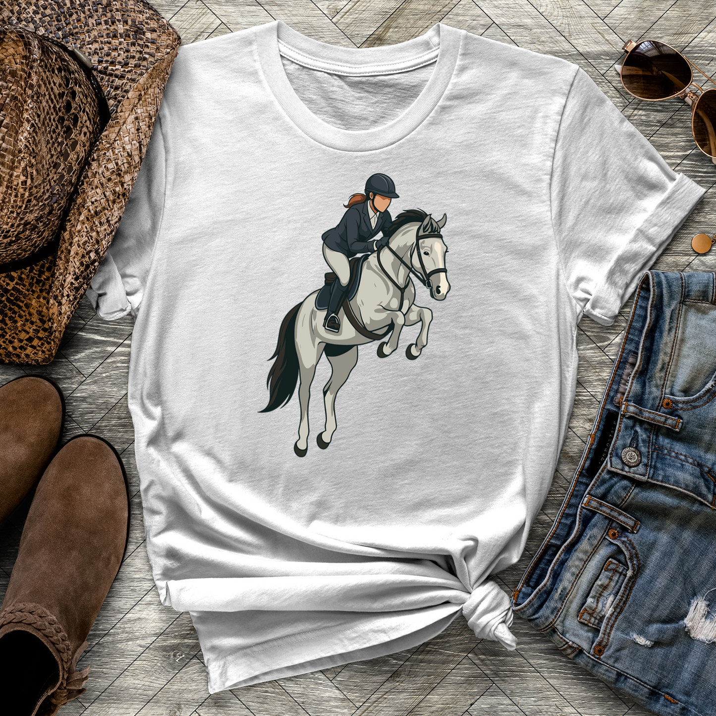 Airborne Equestrian Tee