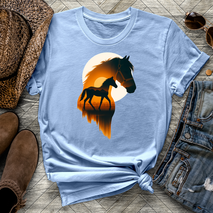 Golden Horizon Horse Tee