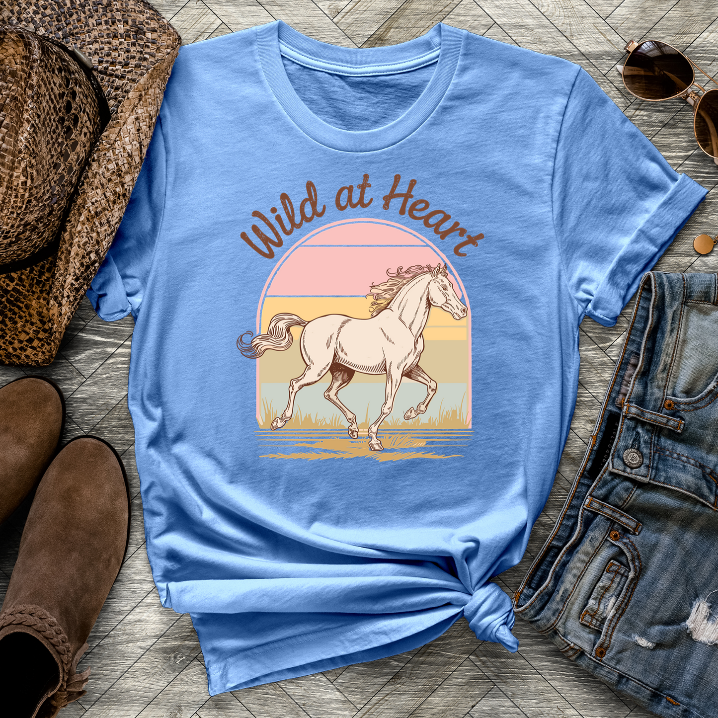 Wild At Heart Retro Tee