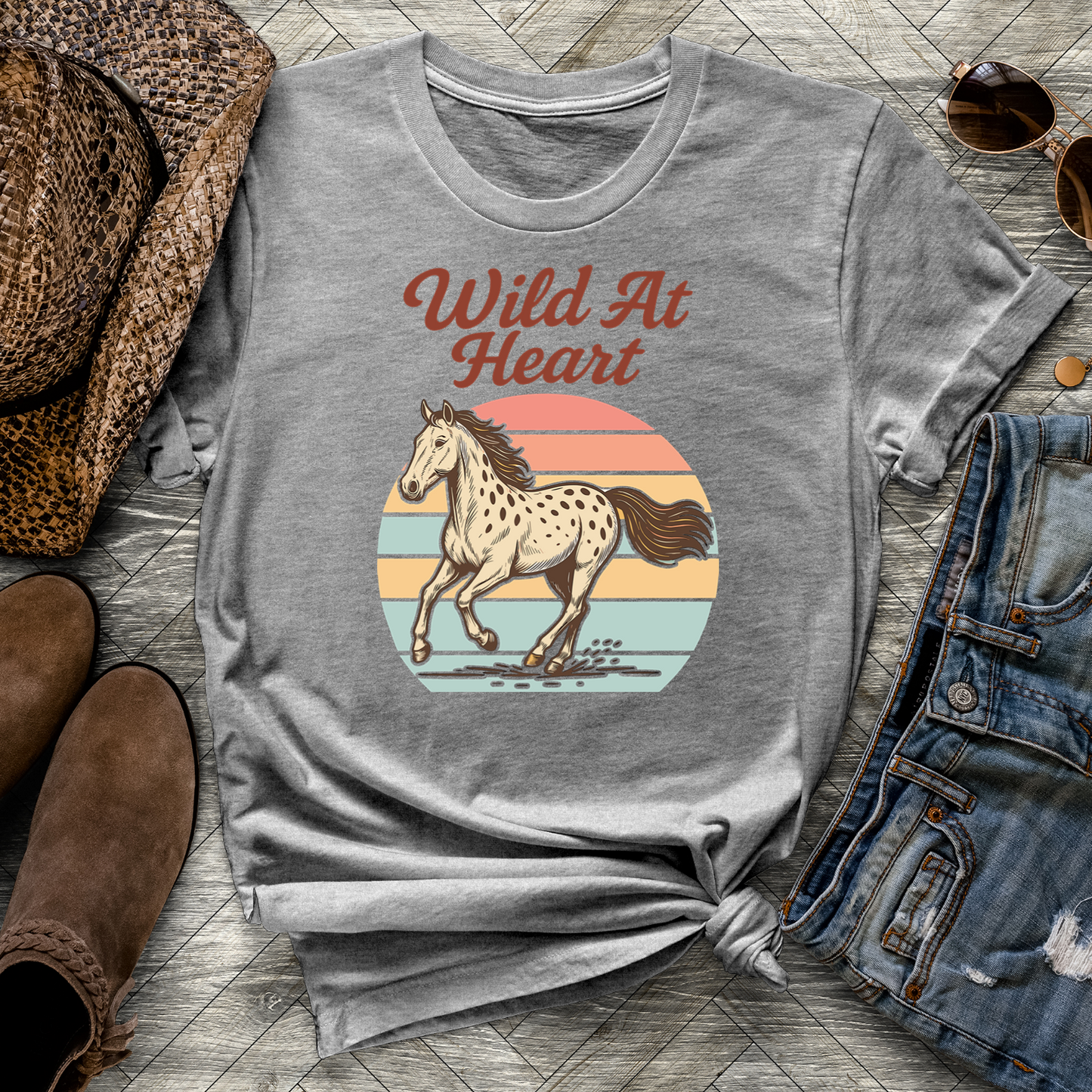 Wild At Heart Vintage Tee