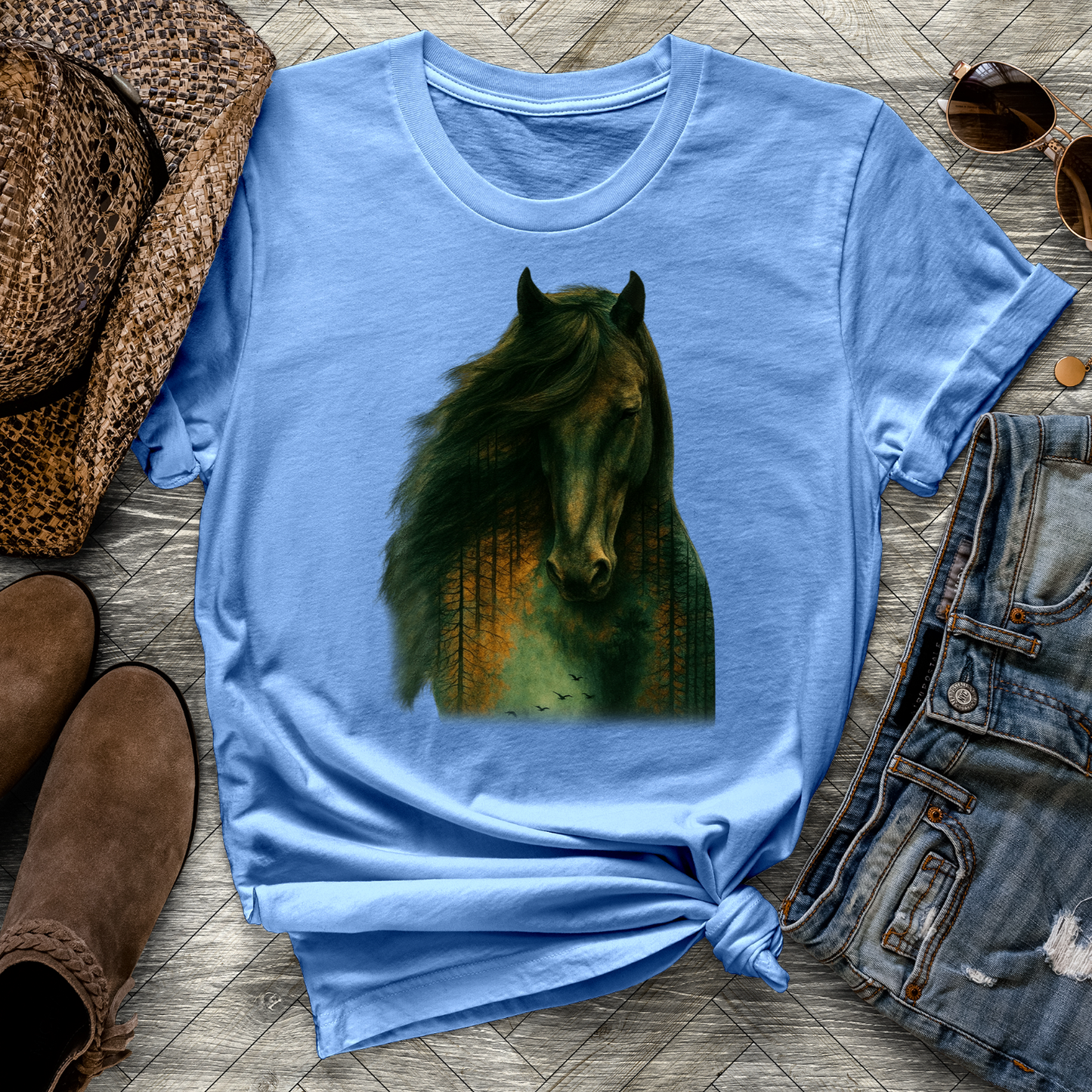 Forest Shadow Horse Tee