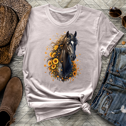 Sunflower Horse Tee