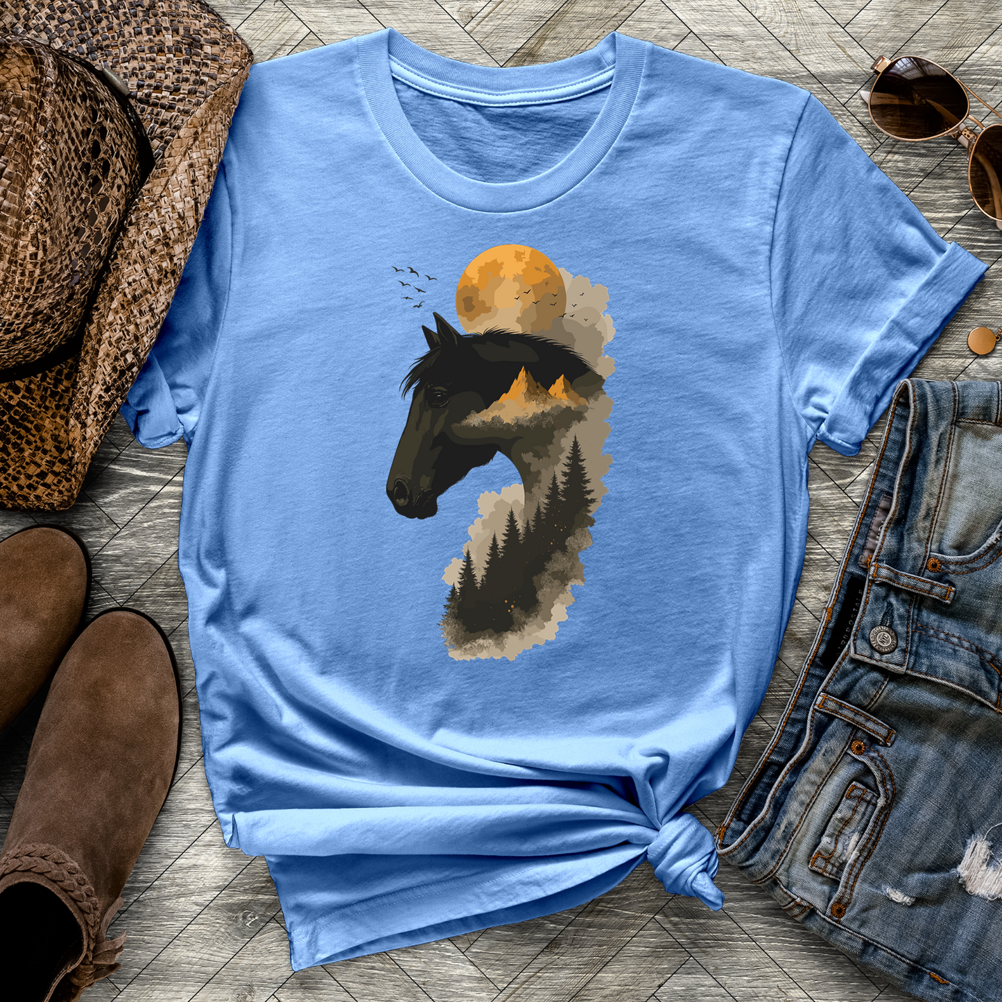 Looming Moon Horse Tee