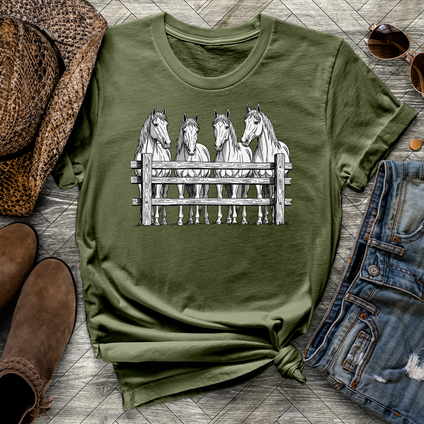 Horse Friends Tee