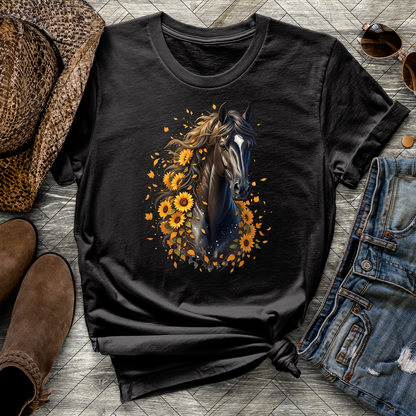Sunflower Horse Tee