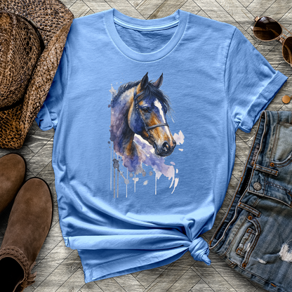 Watercolor Horse Tee