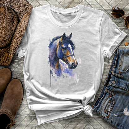 Watercolor Horse Tee