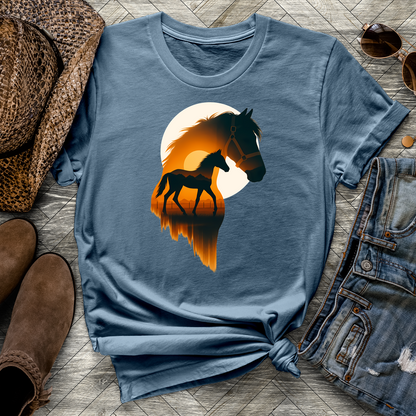 Golden Horizon Horse Tee