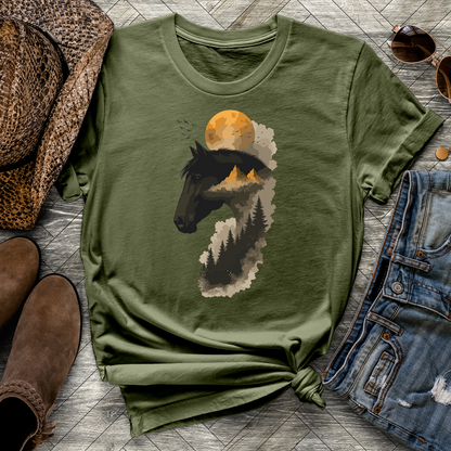 Looming Moon Horse Tee