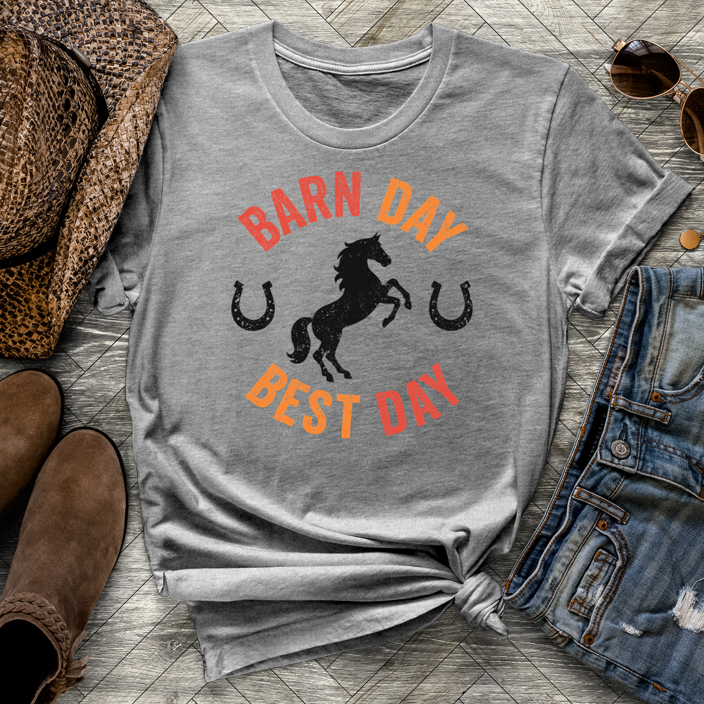 Barn Day Best Day Tee